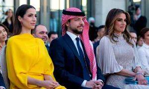 Prințul Al Hussein bin Abdullah II, Prințesa Rajwa, Regina Rania profimedia 0762485462 jpg