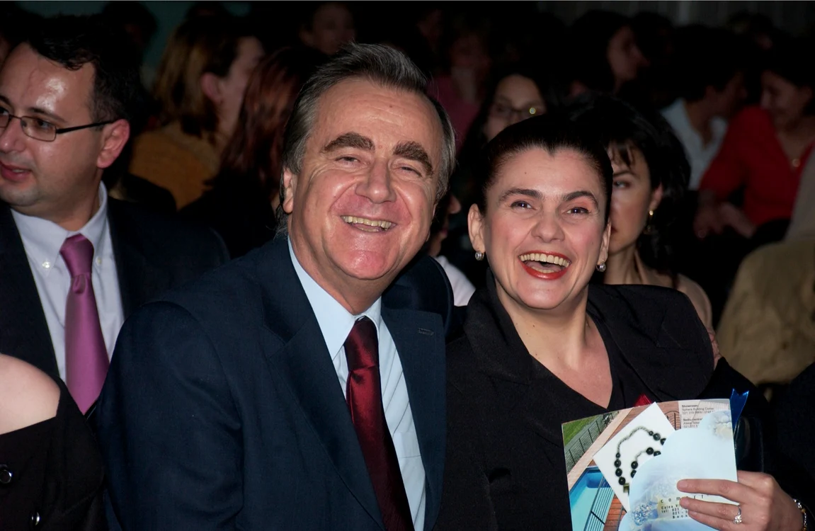 Felicia Filip, împreună cu soţul său, regizorul Cristian Mihăilescu, foto: arhiva ADS