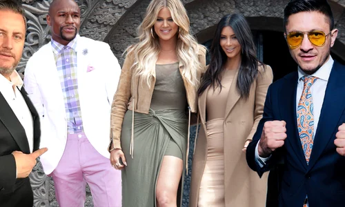 Banner Ronald Gavril Edi Irimia Floyd Mayweather Kardashian png