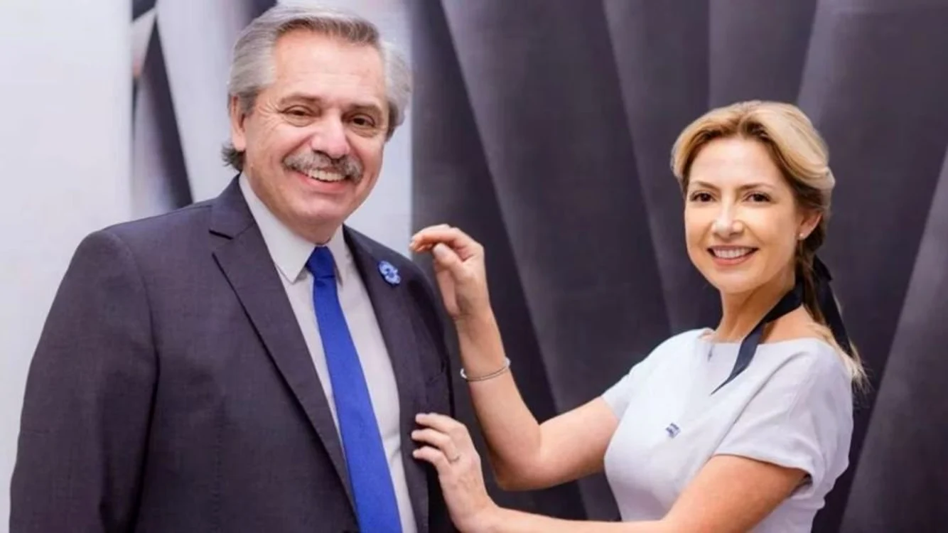 Alberto Fernandez  Fabiola Yañez FOTO: X/Rosa Lilia Torres- Noticias
