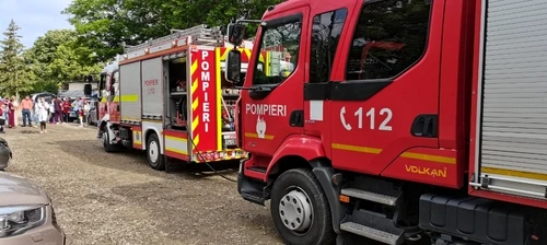 pompieri interventie femeie in fantana galati