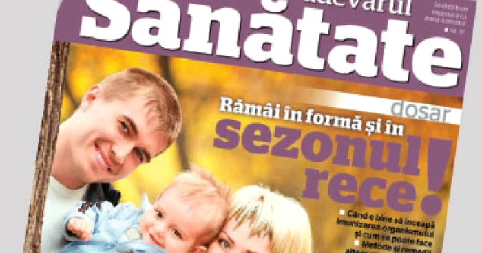 Citiţi sâmbătă în „Adevărul Sănătate“