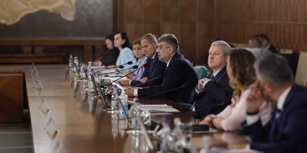 Ședință de guvern la Palatul Victoria din București. FOTO Inquam Photos / George Călin