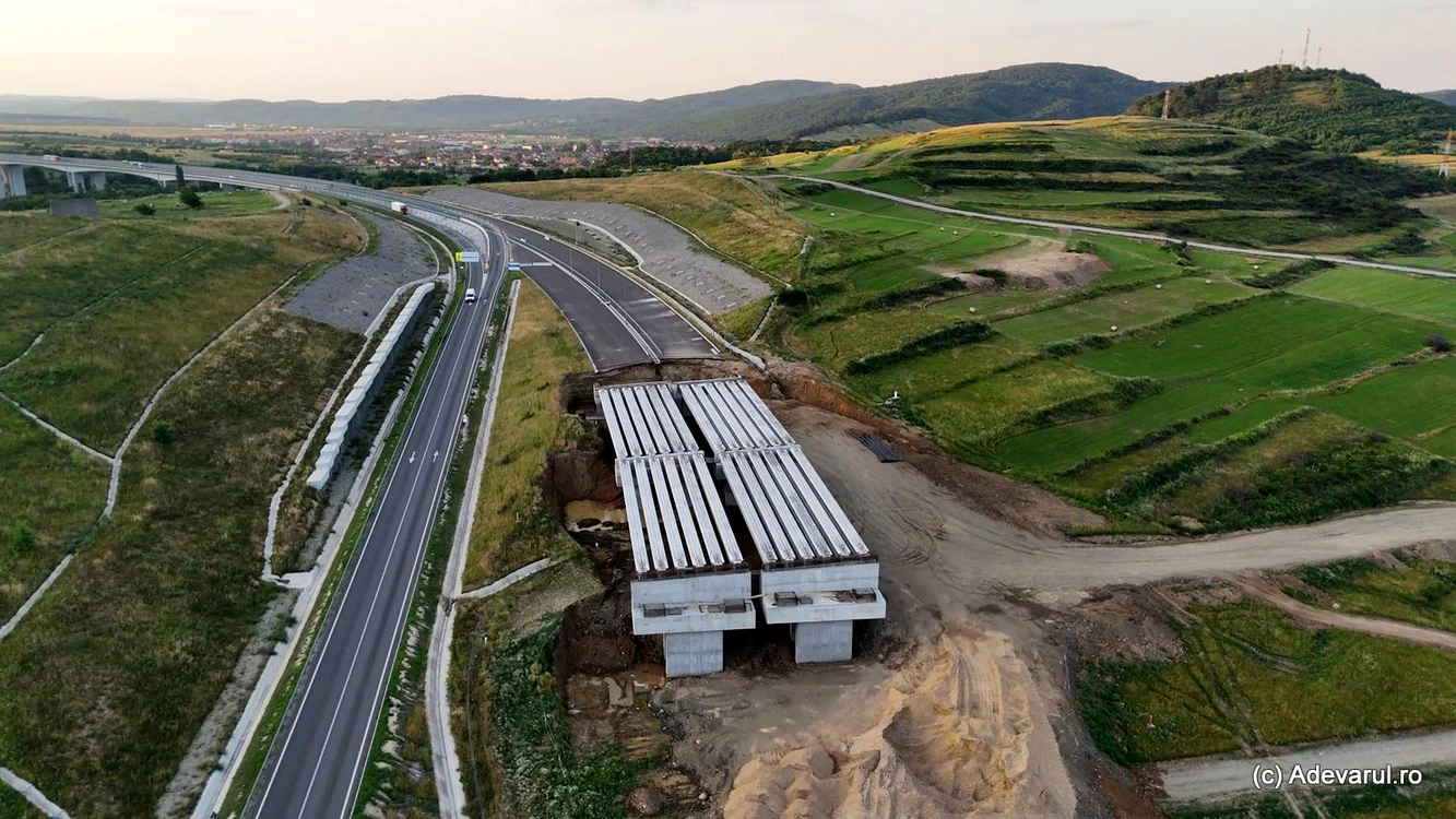 Autostrada Sibiu-Pitești FOTO: Adevărul