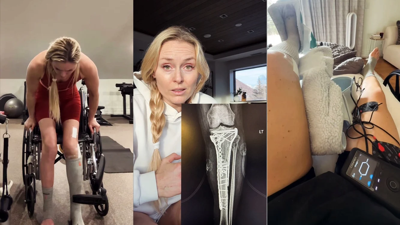 Momente de coșmar pentru Lindsey Vonn  Foto/Colaj Instagram @lindseyvonn