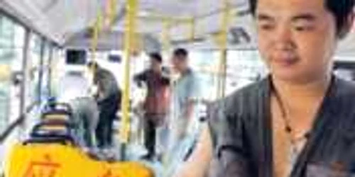 Autobuze dotate  cu cărămizi