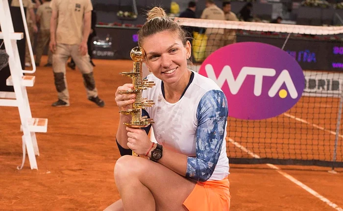 
    Simona Halep este  campioana ultimelor  două ediţii ale turneului  de la MadridFoto: Guliver/Gettyimages  