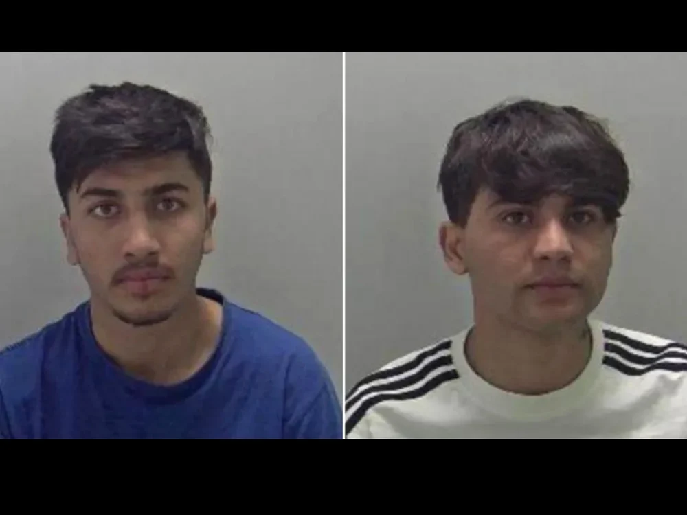 Israr Niazal (stânga) și Jan Jahanzeb (dreapta)/FOTO: Warwick Police