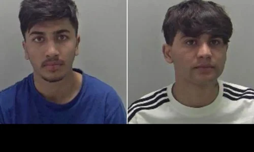 Israr Niazal (stanga) si Jan Jahanzeb (dreapta), cetatenii afgani acuzati de violfoto warwick police png