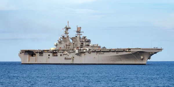 USS Tripoli (LHA 7) underway in the Caribbean Sea on 3 August 2020 (200730 N CD453 1035) JPG