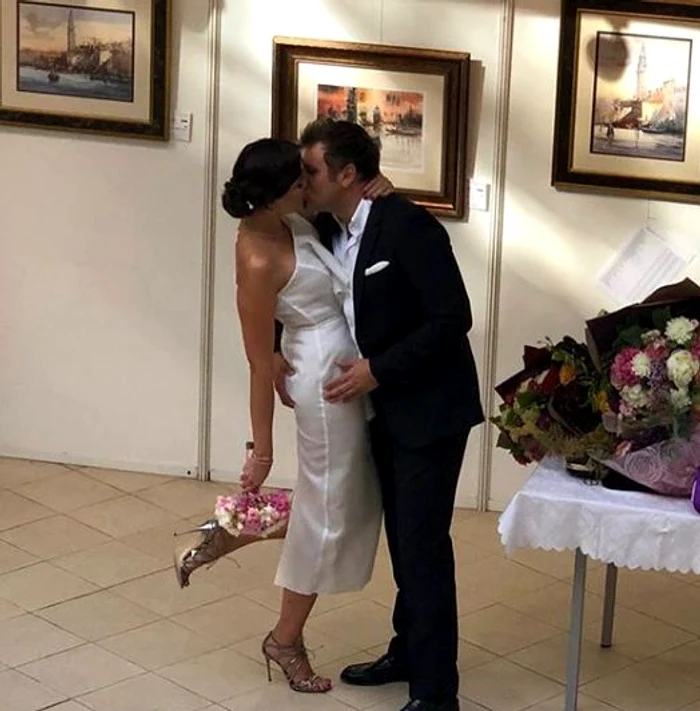 Alina Pușcaș s-a cununat civil cu Mihai Stoenescu