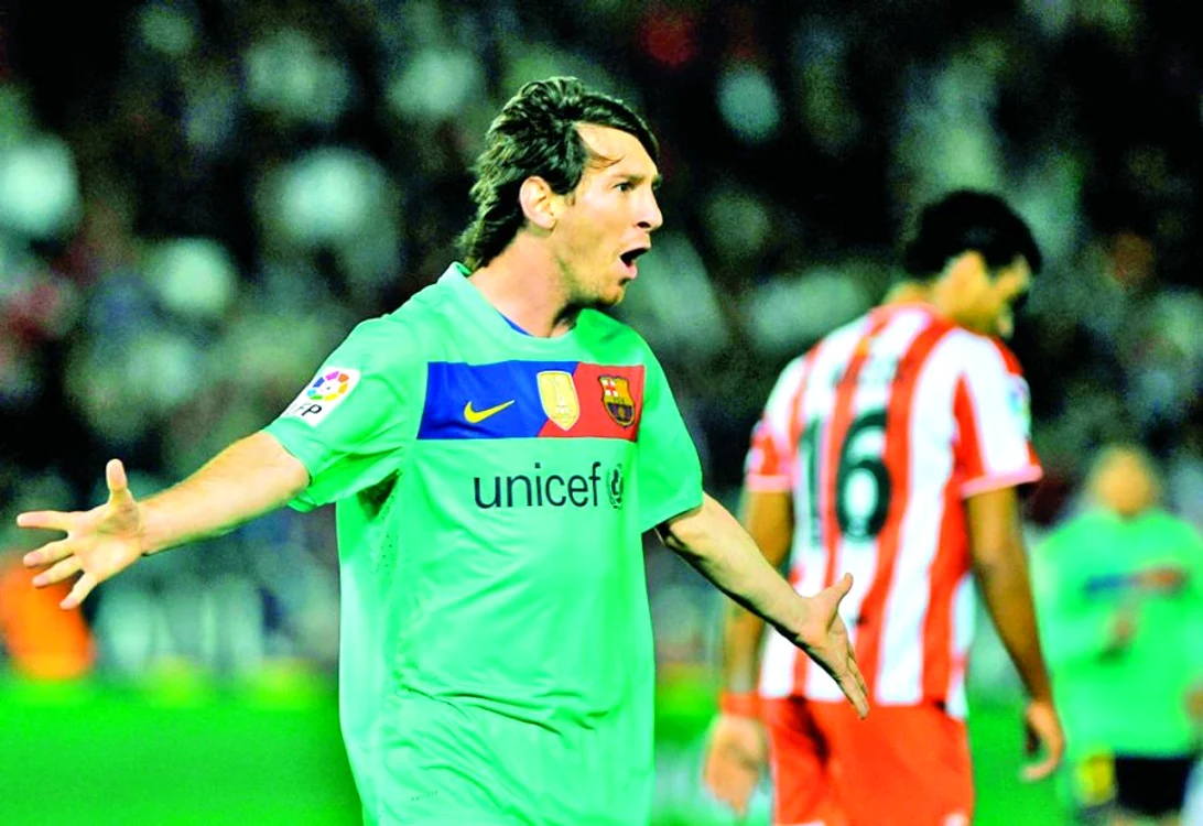 
    Lionel Messi a făcut din nou legea pe teren  