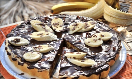 tarta cu banane si ciocolata jpeg