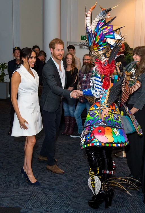 Meghan Markle a purtat o rochiţă scurtă în cea de a 16-a zi a turneului australian