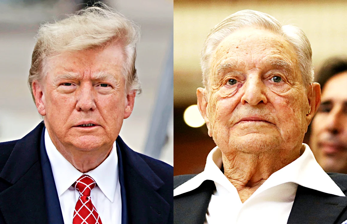 Donald Trump și George Soros FOTO Getty Images / Profimedia