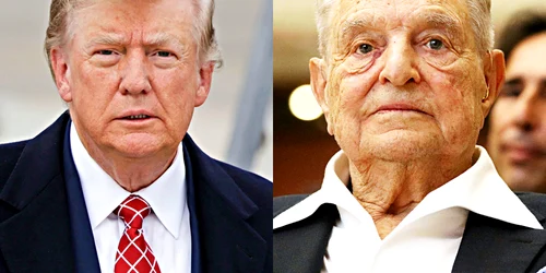 Donald Trump, George Soros. FOTO Getty Images, Profimedia