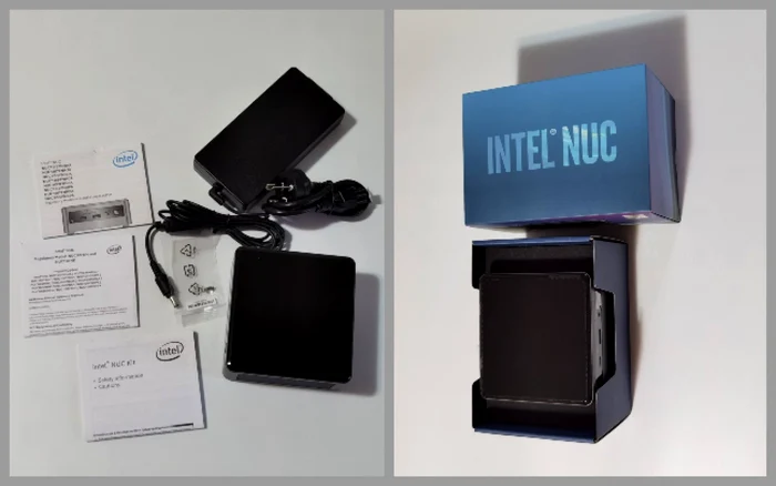 Intel NUC 10 i7FNH colaj FOTO Adrian Pogîngeanu