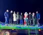 Tractorul cu daruri la Berliște FOTO Asociația Bardeau
