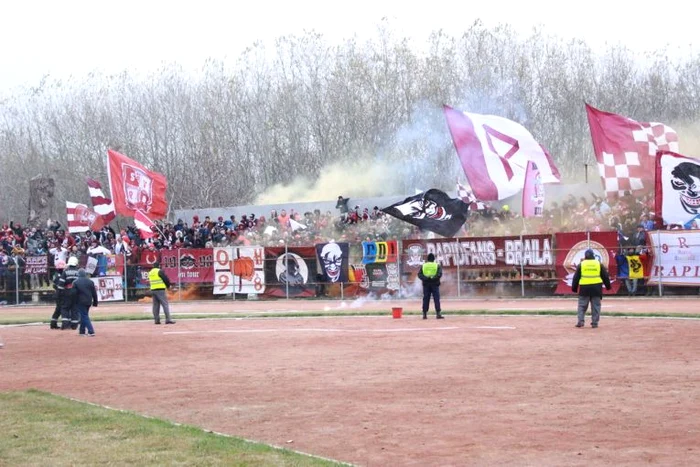 Peste 500 de fani rapidiști au însoțit echipa la Slobozia