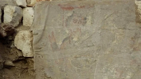 Imagine antică a lui Iisus găsită într un mormânt egiptean jpeg