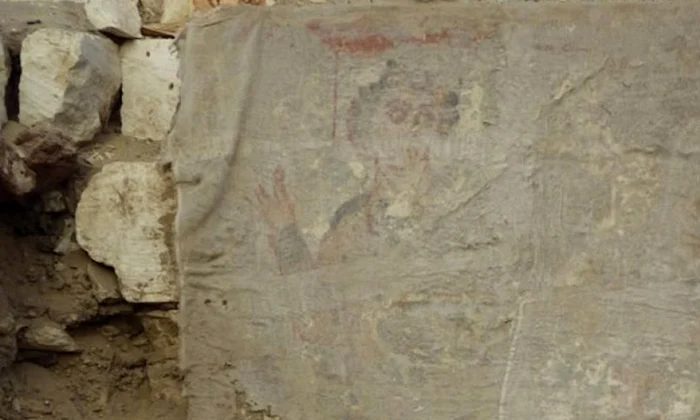 Imagine antică a lui Iisus găsită într un  mormânt egiptean jpeg