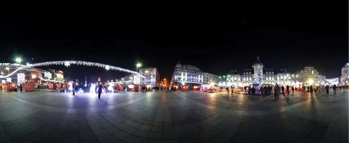 Click pe foto pentru a vedea panoramica Piaţa Mihai Vitezul din Craiova  Foto: victor C. Boldîr