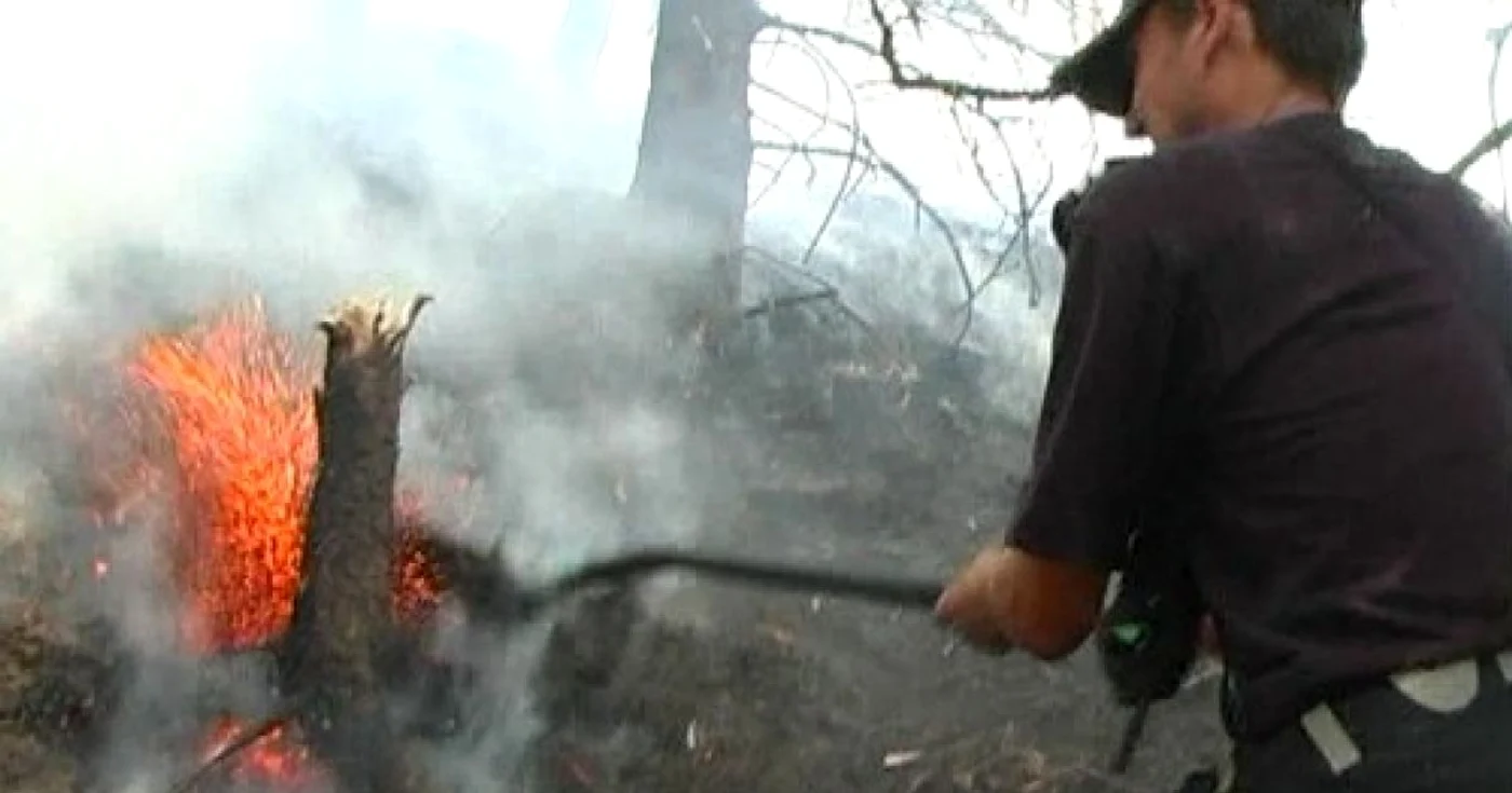 Pentru stingerea incendiului din Ceahlău s-au folosit lopeți și s-au sapat șanțuri izolatoare