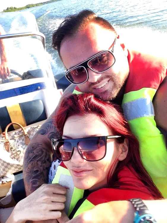 Liviu şi Loredana se distrează în Delta Dunăriifoto: arhiva personală