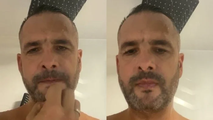 Mădălin Ionescu s-a filmat gol în duș / foto: arhivă personală