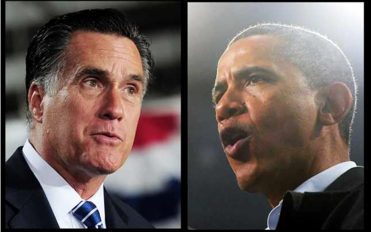Mitt Romney şi Barack Obama, pe ultima sută de metri a cursei prezidenţiale din SUA FOTO: Mediafax/AFP