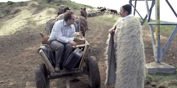Călin Chirilă (stânga) în „Amintiri din Epoca de Aur“