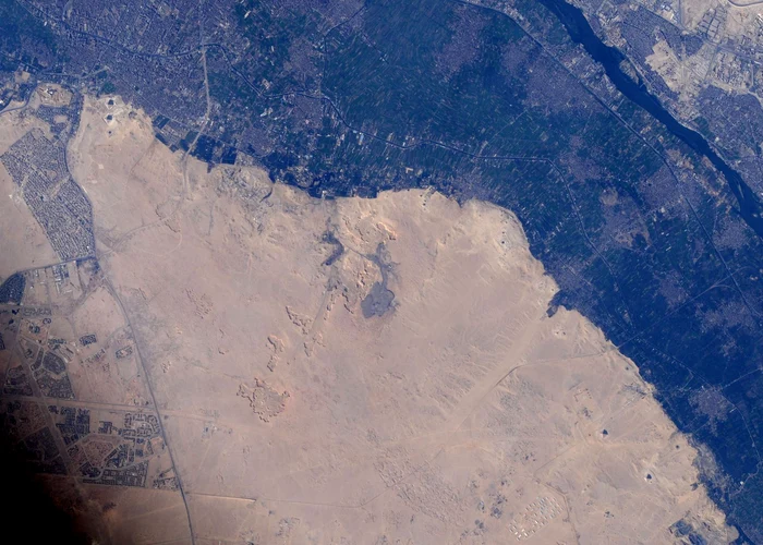 Așa se vede Constanța din spațiuFoto: ESA/NASA