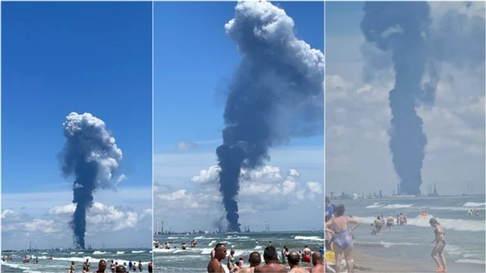 Pompierii s-au luptat ore în șir cu flăcările