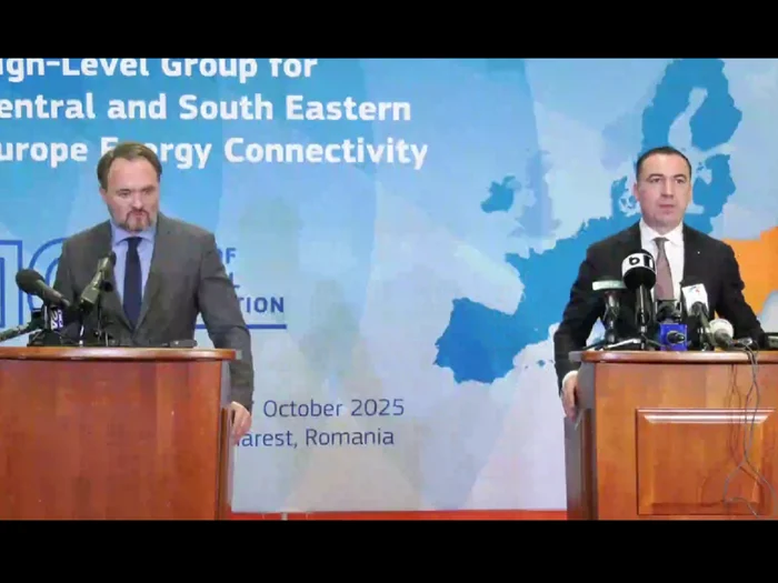 Dan Jørgensen și Bogdan Ivan/FOTO: Captură video