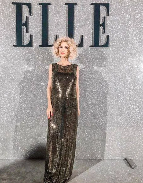 Andreea Bălan, ținută elegantă și sclipitoare la Elle Style Awards 2018