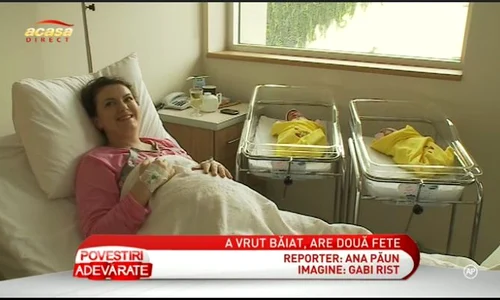 Lavinia este foarte mândră de fetele ei (captură: ACASĂ TV) jpeg