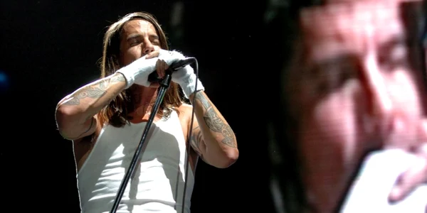 Anthony Kiedis Red Hot Chilli Peppers foto Bryan Haraway / Getty Images North America / Getty Images via AFP
