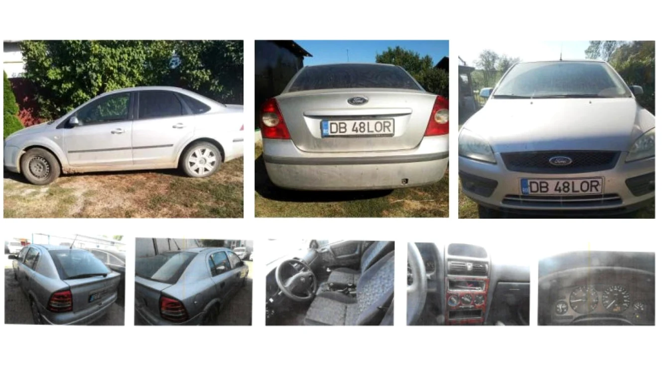Masini scoase la licitaţie de către ANAF