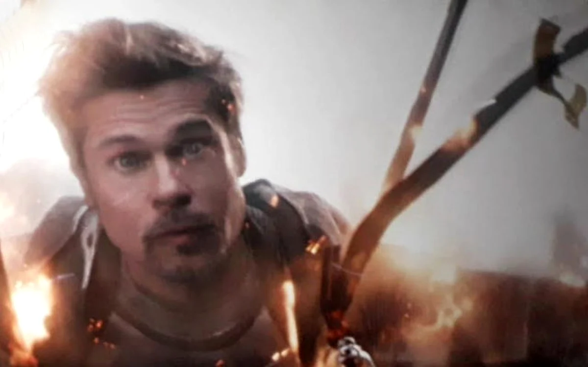Brad Pitt a apărut vreme de doar câteva secunde pe ecran şi nu a avut nicio replică FOTO Cinemagia