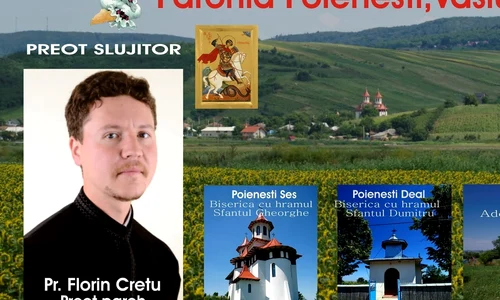 Preot Florin Crețu Poienești vaslui amintirile Copilăriei jpg