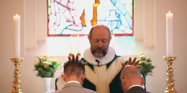 prima nuntă gay in biserica din Danemarca