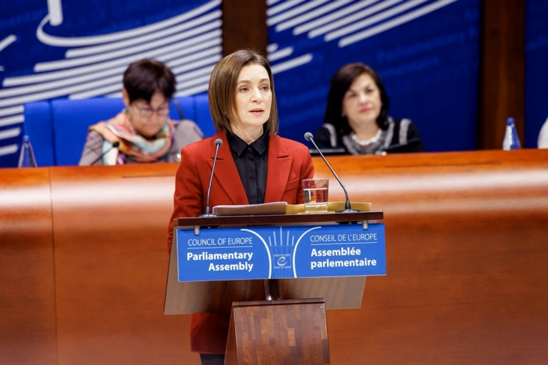 Maia Sandu afirmă că alte persoane merită Premiul pentru Pace. FOTO: Presedinte.md