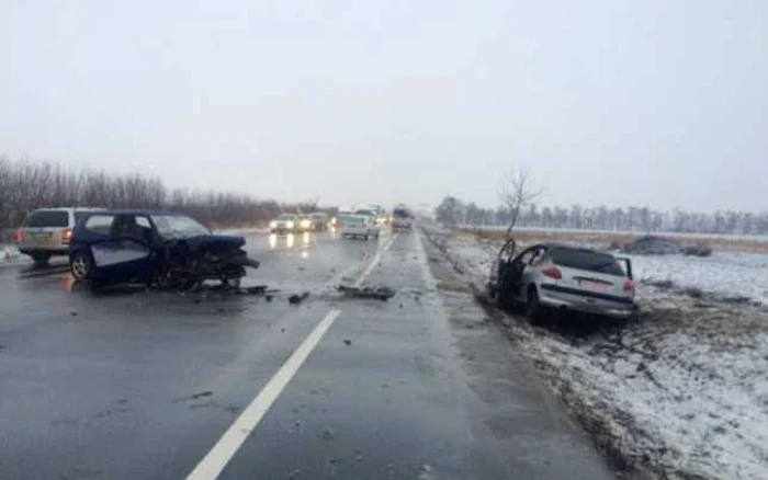 În accident şi-a pierdut viaţa o persoană   FOTO: Dan Palade