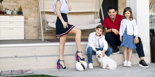 Ellie White are o familie de vis Sursa: Facebook