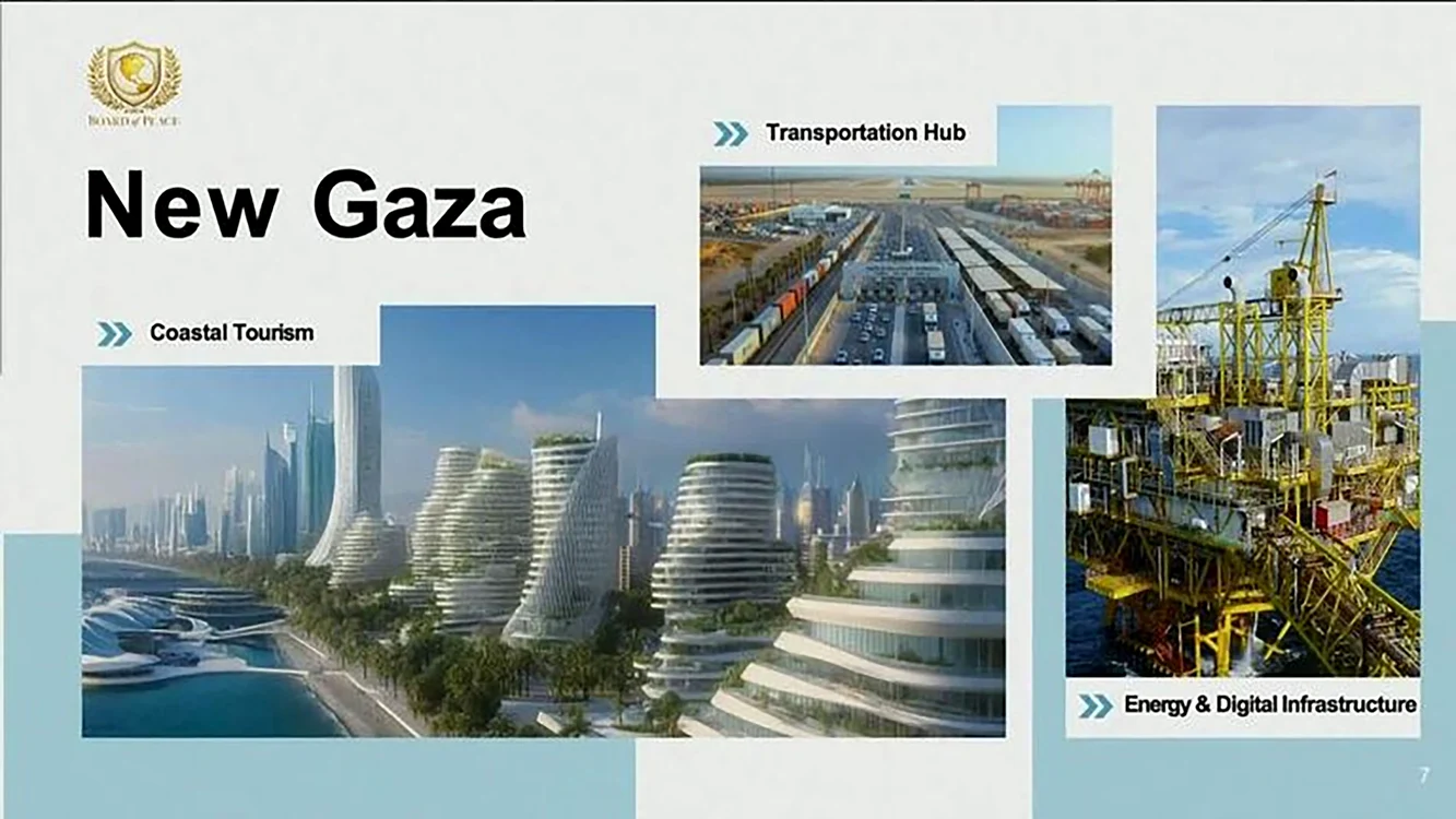 Planul inițial pentru Gaza FOTO Board of Peace