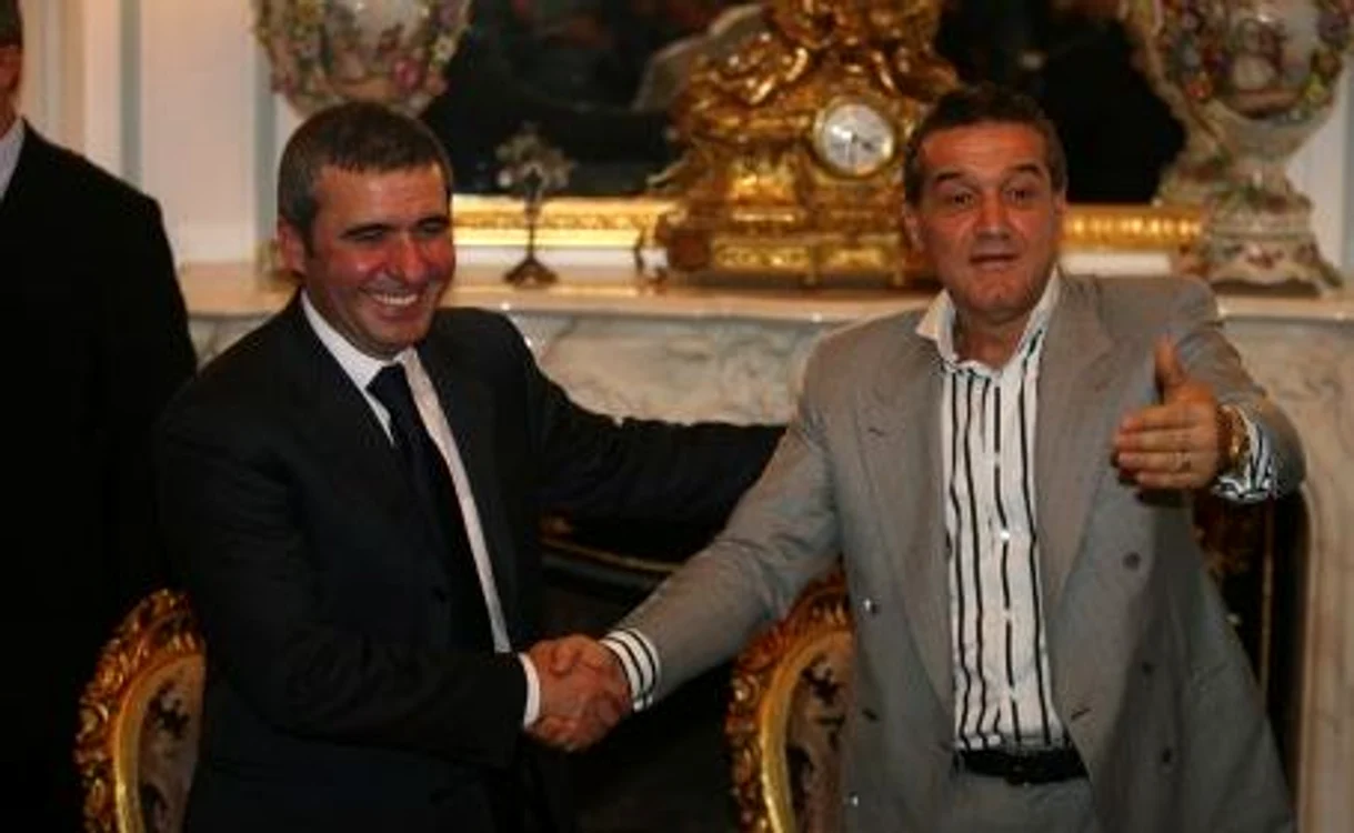 
    Hagi şi Becali  