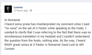 Loreen: Facebook jpeg