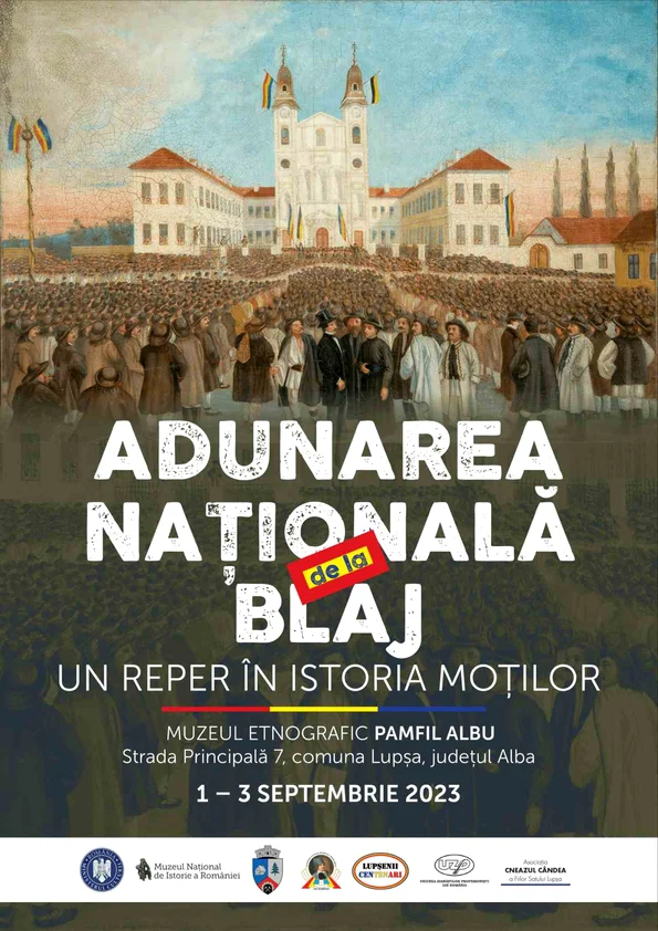 Deschiderea expoziției „Adunarea Națională de la Blaj. Un reper în istoria moților”