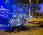 Accident în centrul Piteștiului Foto: ISU Arges