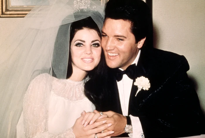 Priscilla Presley alături de soțul său Elvis FOTO: Getty Images